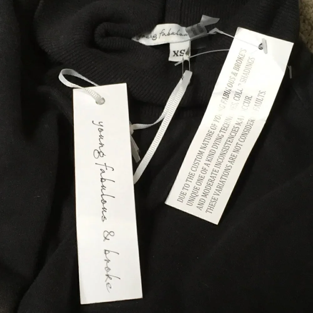 Young Fabulous & Broke sweatshirt dress/top. NWT - Picture 14 of 16